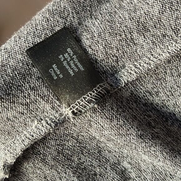 Lane Bryant Gray bottoms Down Cardigan Duster Super Soft Size 18/20 Like New - Picture 5 of 5